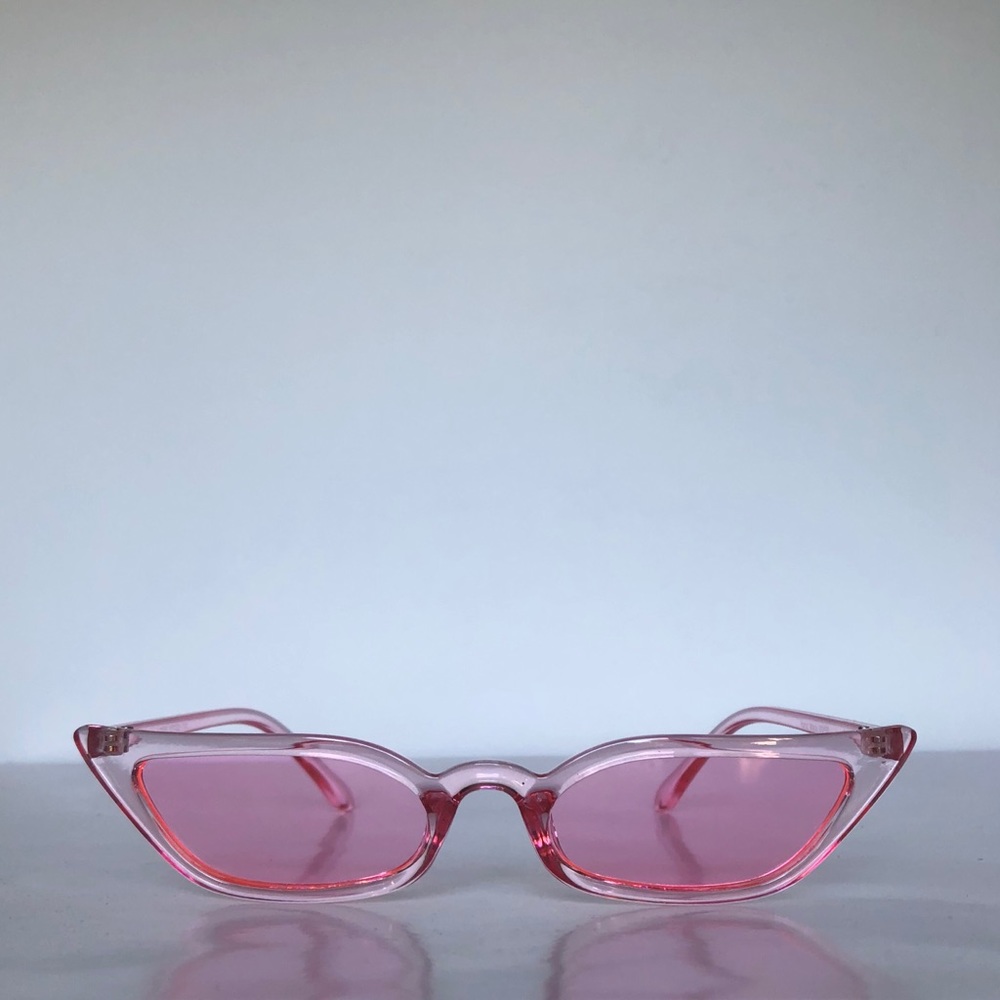 Transparent Blue Clout Goggles